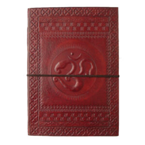 Large Leather Journal - Om