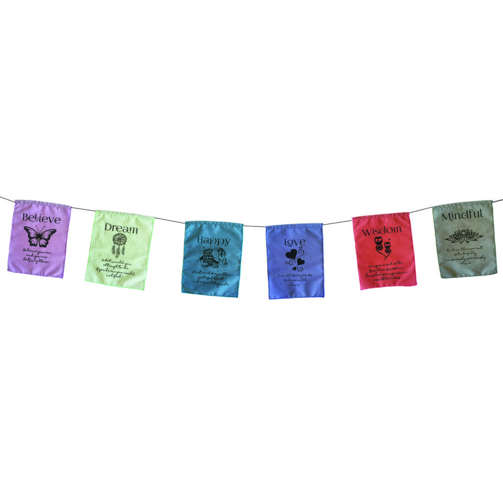 ONLY 5 LEFT - Mindfulness Flag