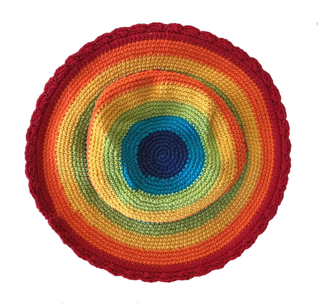 Childrens Rainbow Hat