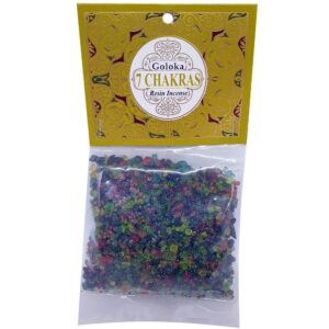 Resin Incense - Goloka 7 Chakras