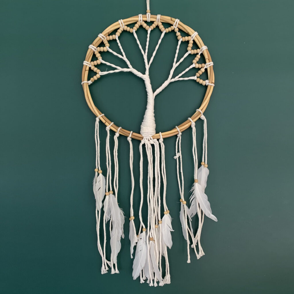 Tree of Life Dreamcatcher Rattan