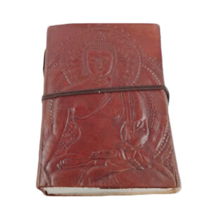 Small Leather Journal - Buddha