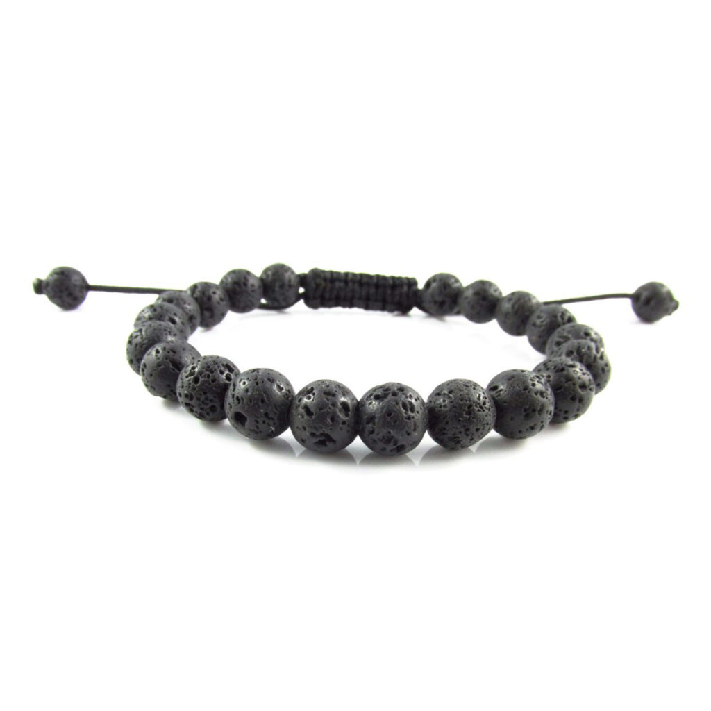 Bracelet Lava Stone 8mm