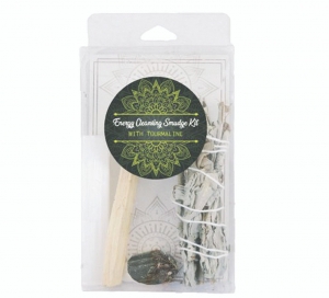 Energy Cleansing Smudge Kit - Tourmaline