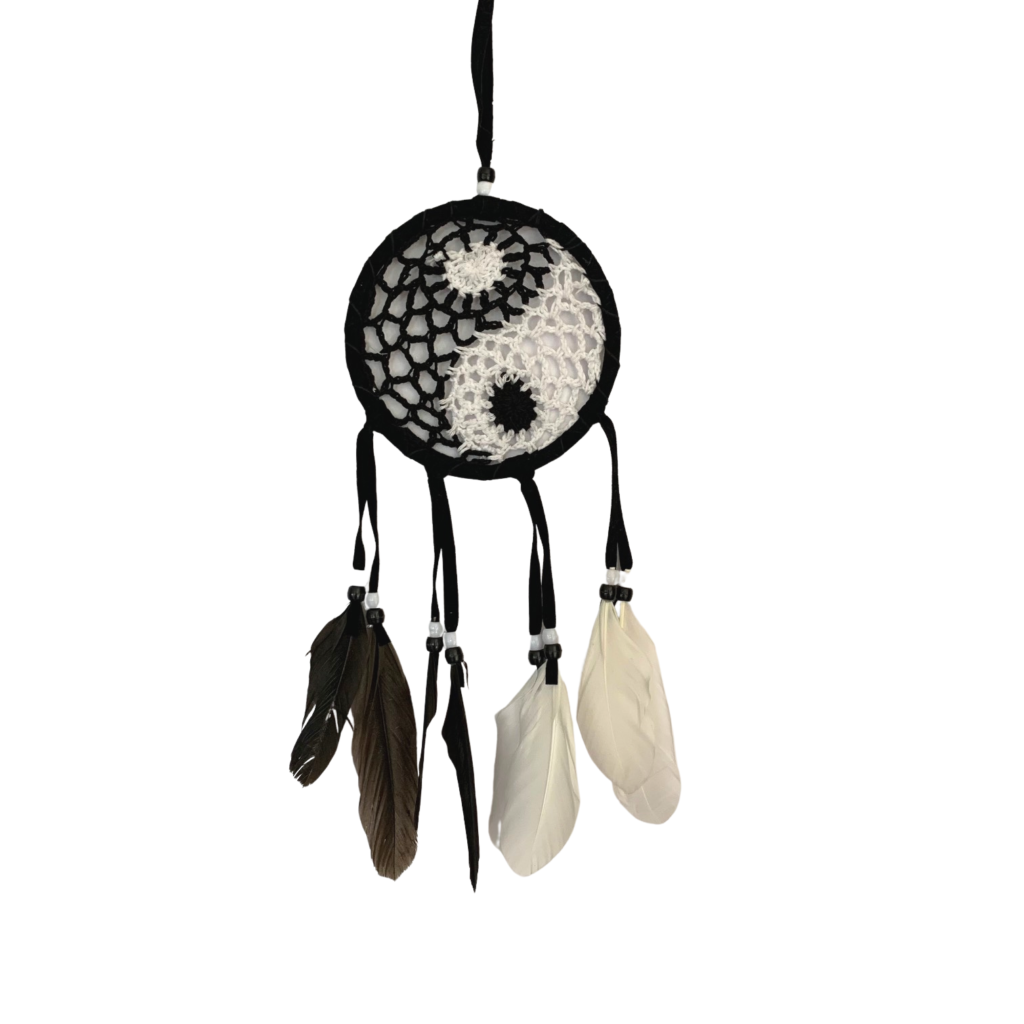 Yin Yang Dreamcatcher 12cm