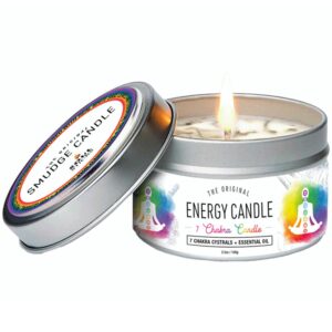 Smudge Soy Tin Candle 100g - 7 Chakra