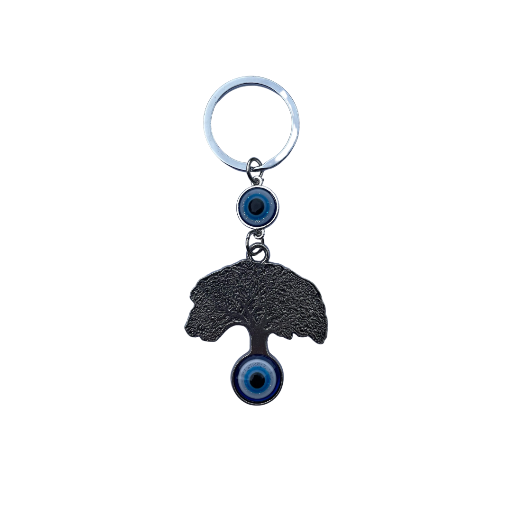 Keyring Blue Eye Tree of Life