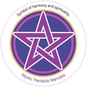 Unpackaged Harmony Magnet - Mystic Pentacle Mandala