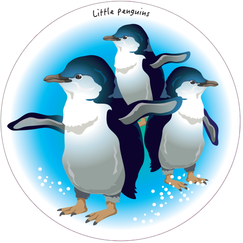 Unpackaged Nature Magnet - Little Penguins