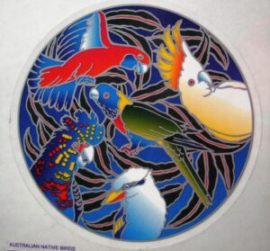 BACK IN STOCK - Sunseal Australian Native Birds -  Lorikeet