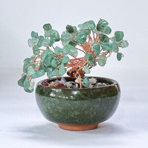 Crystal Bonsai Tree - Green Aventurine