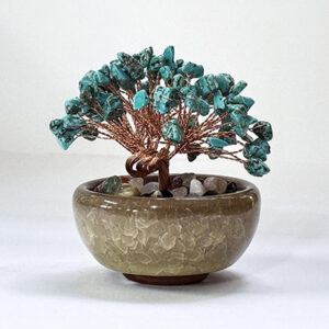 Crystal Bonsai Tree - Turquoise