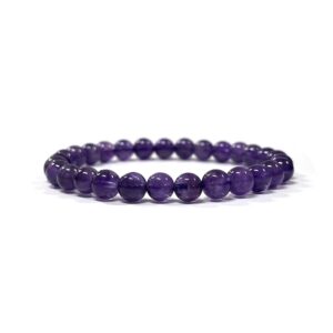 Bracelet Amethyst 6mm