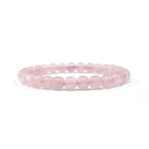 Rose Quartz Bracelet 6mm