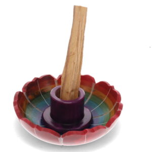 Soapstone Rainbow Palo Santo Burner