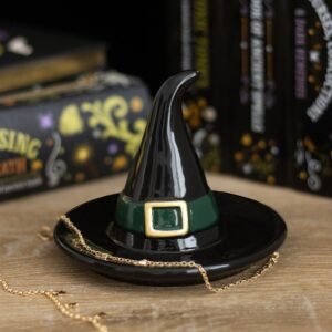 Ceramic Trinket Dish - Witches Hat