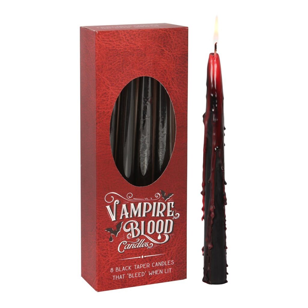 Taper Candle - Vampire Blood (set 8)