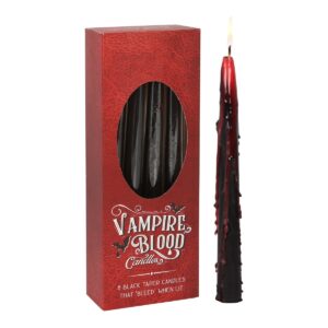 Taper Candle - Vampire Blood (set 8)