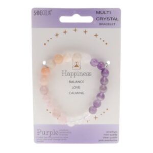 Multi Crystal Bracelet - Happiness