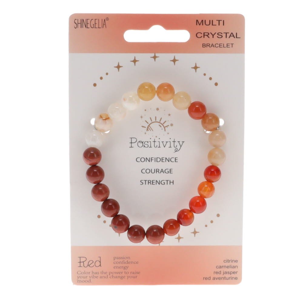 Multi Crystal Bracelet - Positivity